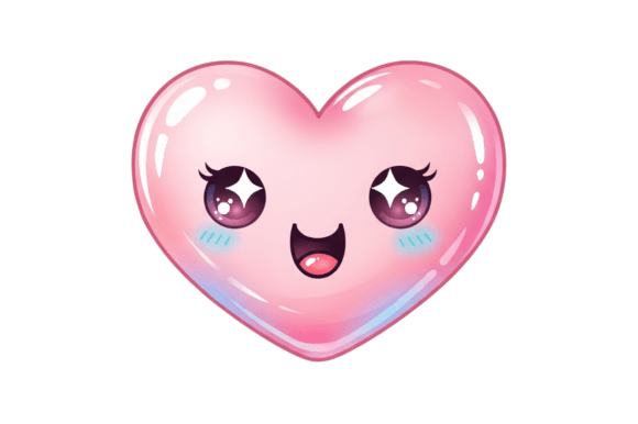 A Cute Cartoon Heart with a Smiling Face: Integrating Kawaii Assets into Your Creative Workflow
