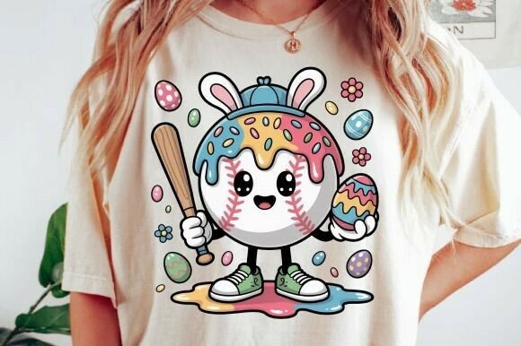 Easter Baseball PNG Design Guide