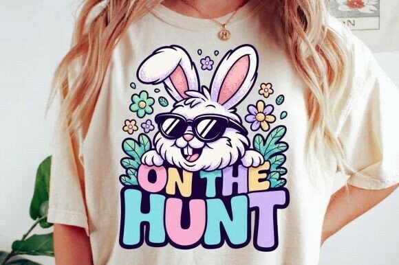 On the Hunt Png, Happy Easter Bunny Png: Elevating Your Spring Design Projects