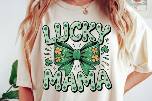 St Patrick’s Day Lucky Mama Coquette PNG