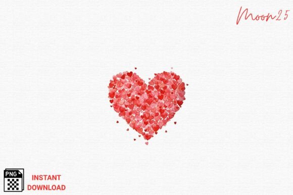 Watercolor Heart Collage PNG: A Guide to Romantic Digital Design